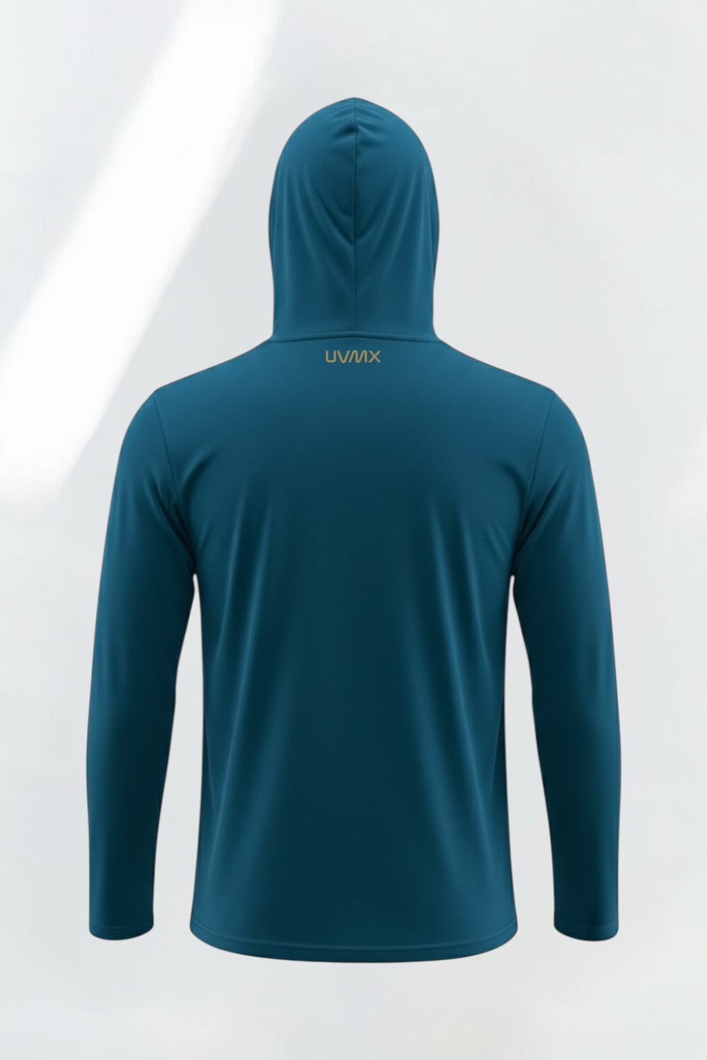 Long Sleeve Hooded T-Shirt Blue