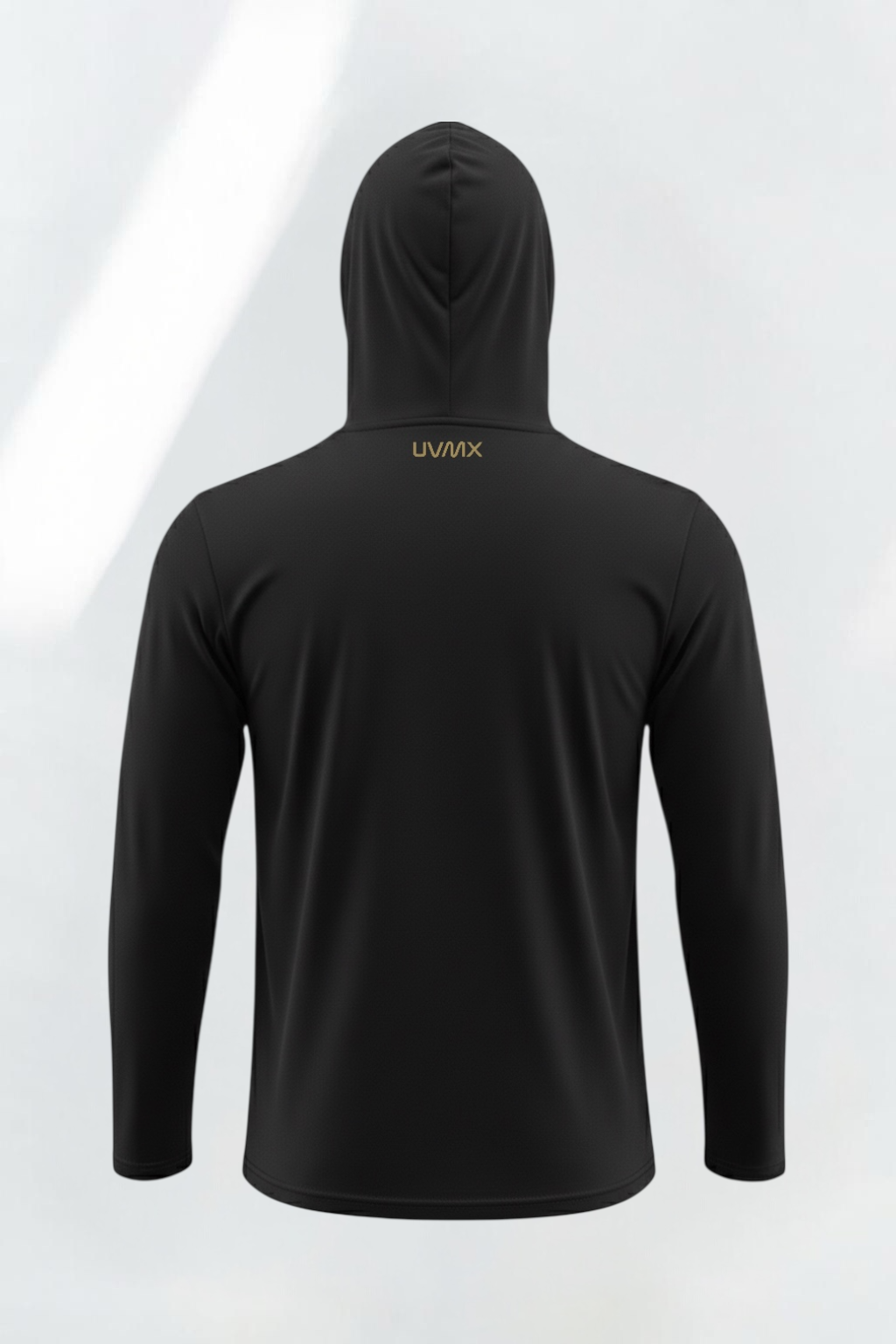 Black Long Sleeve Hooded T-Shirt